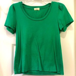 Anthropologie puff sleeve tee